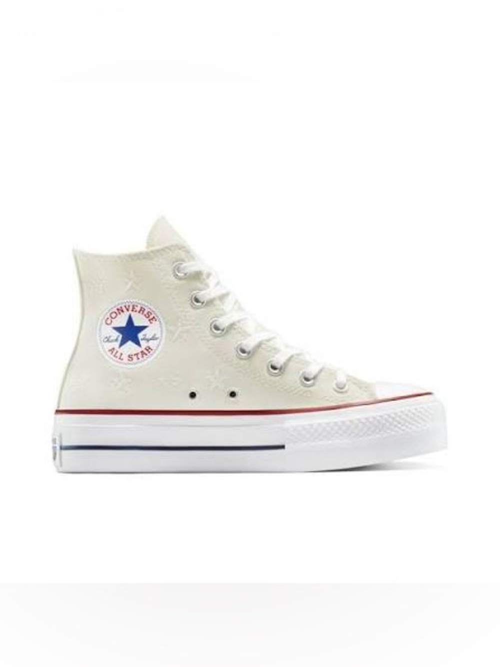 Converse Platform High Top Sneakers w/ Stars embroidery